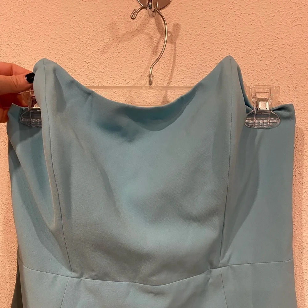 Abyss by Abby Strapless Dress Size Large EUC - Picture 2 of 4